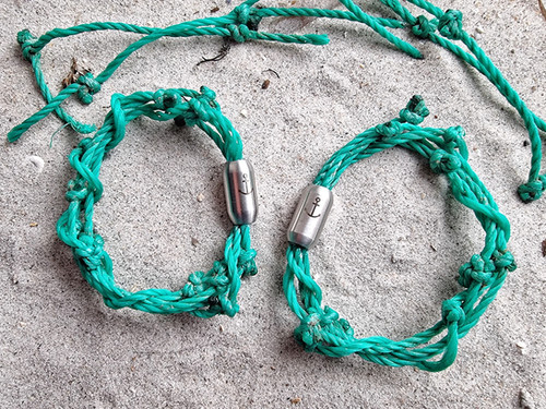 armband aus fischernetz Usedom Armband aus Fischernetz main image 0