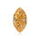 Thumbnail: 0.97 carat, Fancy Intense Yellowish Orange Diamond, Marquise Shape