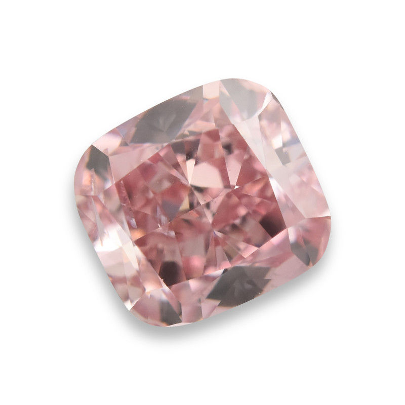 Thumbnail: 0.51 carat, Fancy Intense Pink Diamond, Cushion Shape