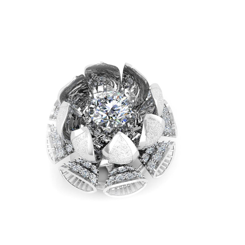 The Flying Lotus Ring And Pendant