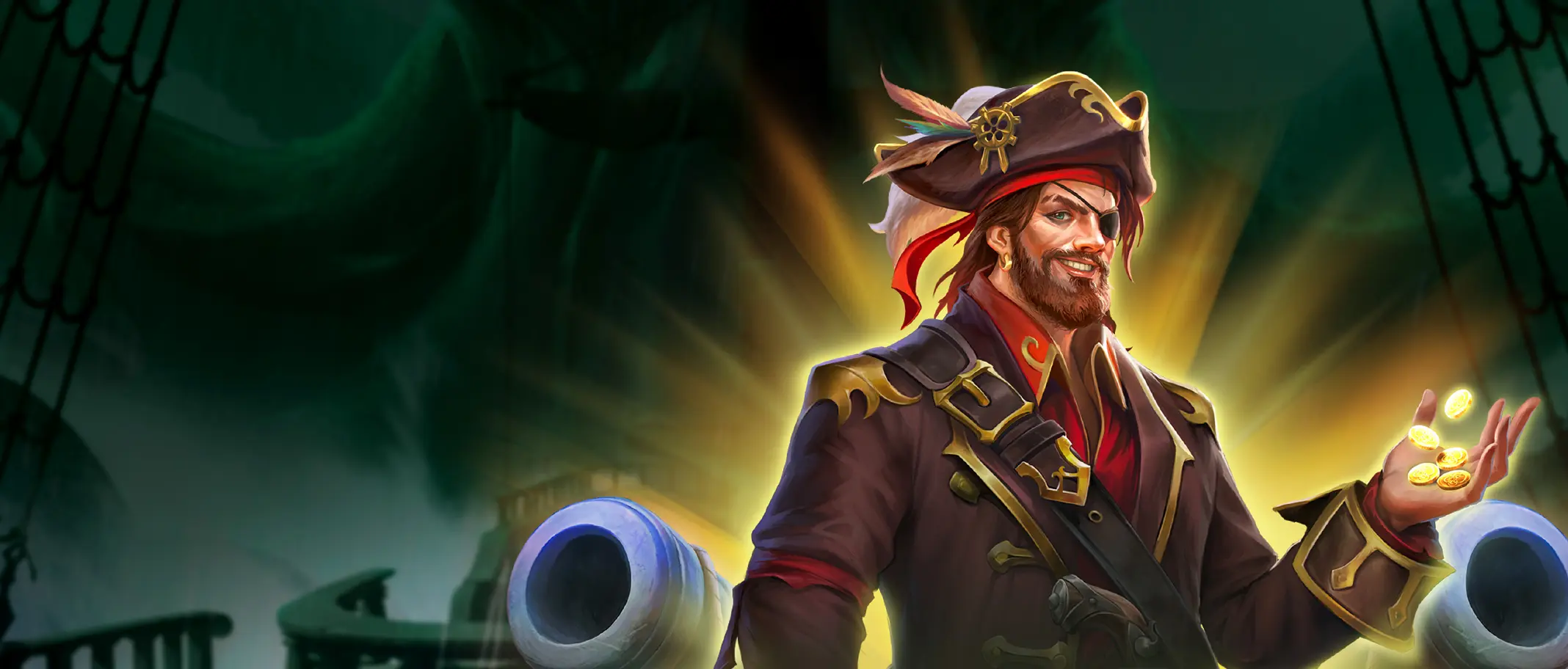 เกม Jolly Roger Wild Kraken จากค่าย Play'n GO