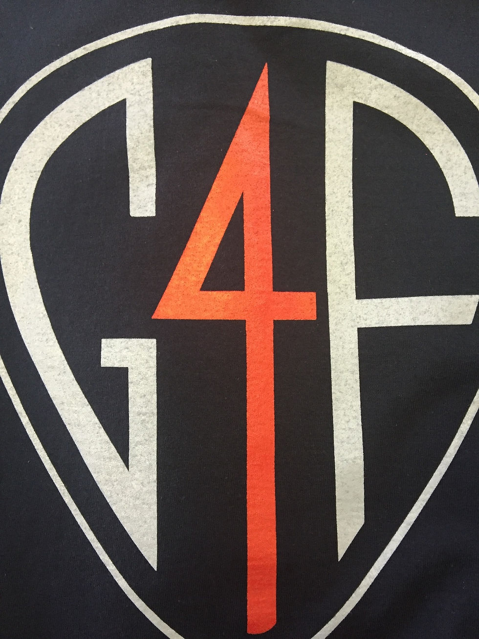 G4F 2 COLOR SCREEN PRINT OVERSIZED BACK SCREEN PRINT