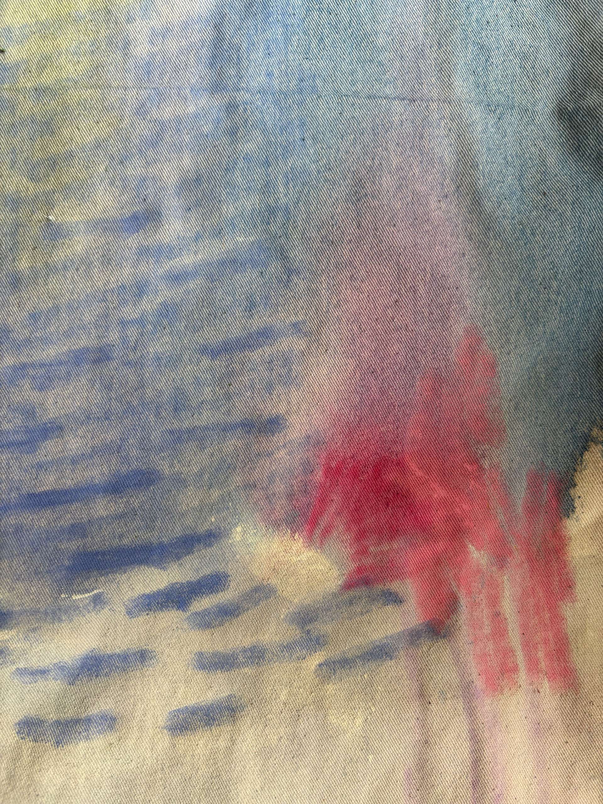 Abstract color field paintings based on the Bible to encourage and uplift.
