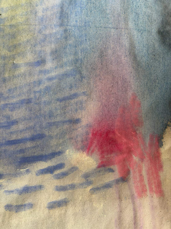 Abstract color field paintings based on the Bible to encourage and uplift.