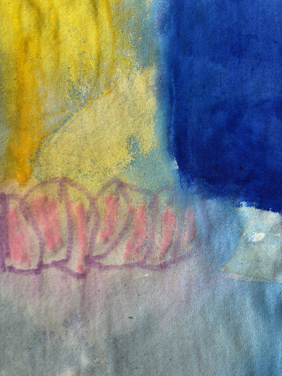 Abstract color field paintings based on the Bible to encourage and uplift.