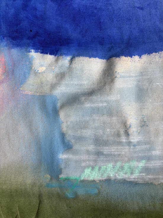 Abstract color field paintings based on the Bible to encourage and uplift.