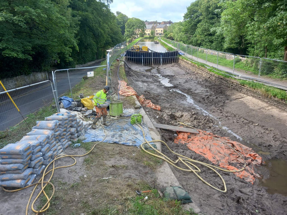 The Rothen Group cementitious grouting canal