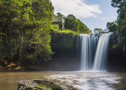 Byron Bay waterfall full