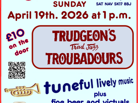 Next Up | Trudgeon's Troubadors | Sunday 19TH April