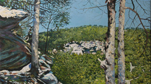 Oil on Canvas, 24" x 30" 