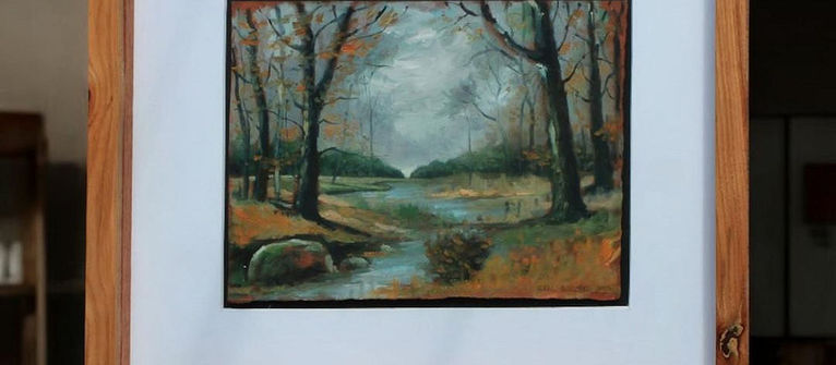 Oil Sketch: Appreciation For The Spontaneity