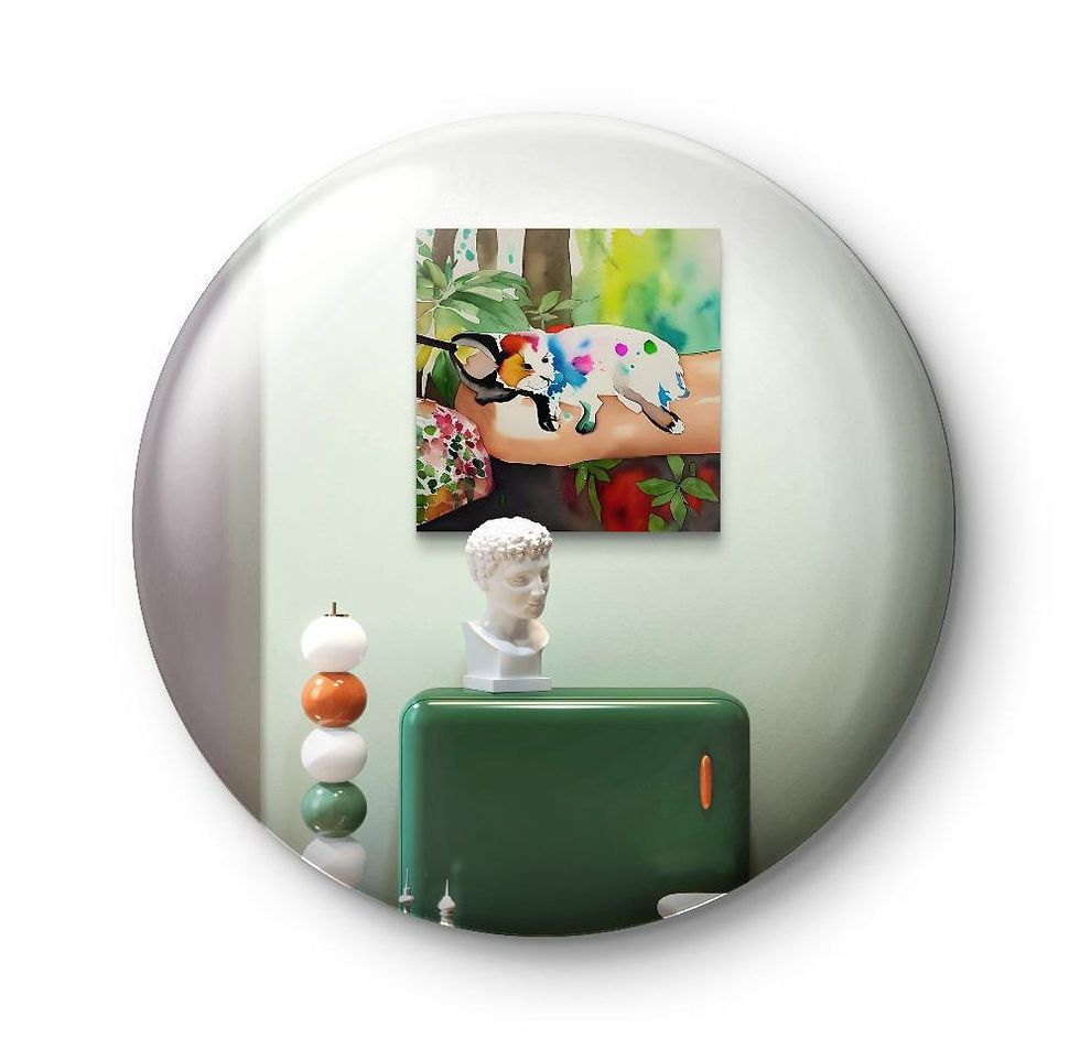 "All Were Captivated By Her Artwork"