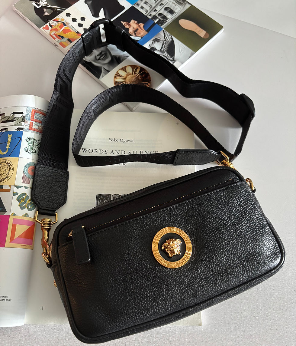 Thumbnail: Versace Medusa Leather Crossbody and Belt Bag
