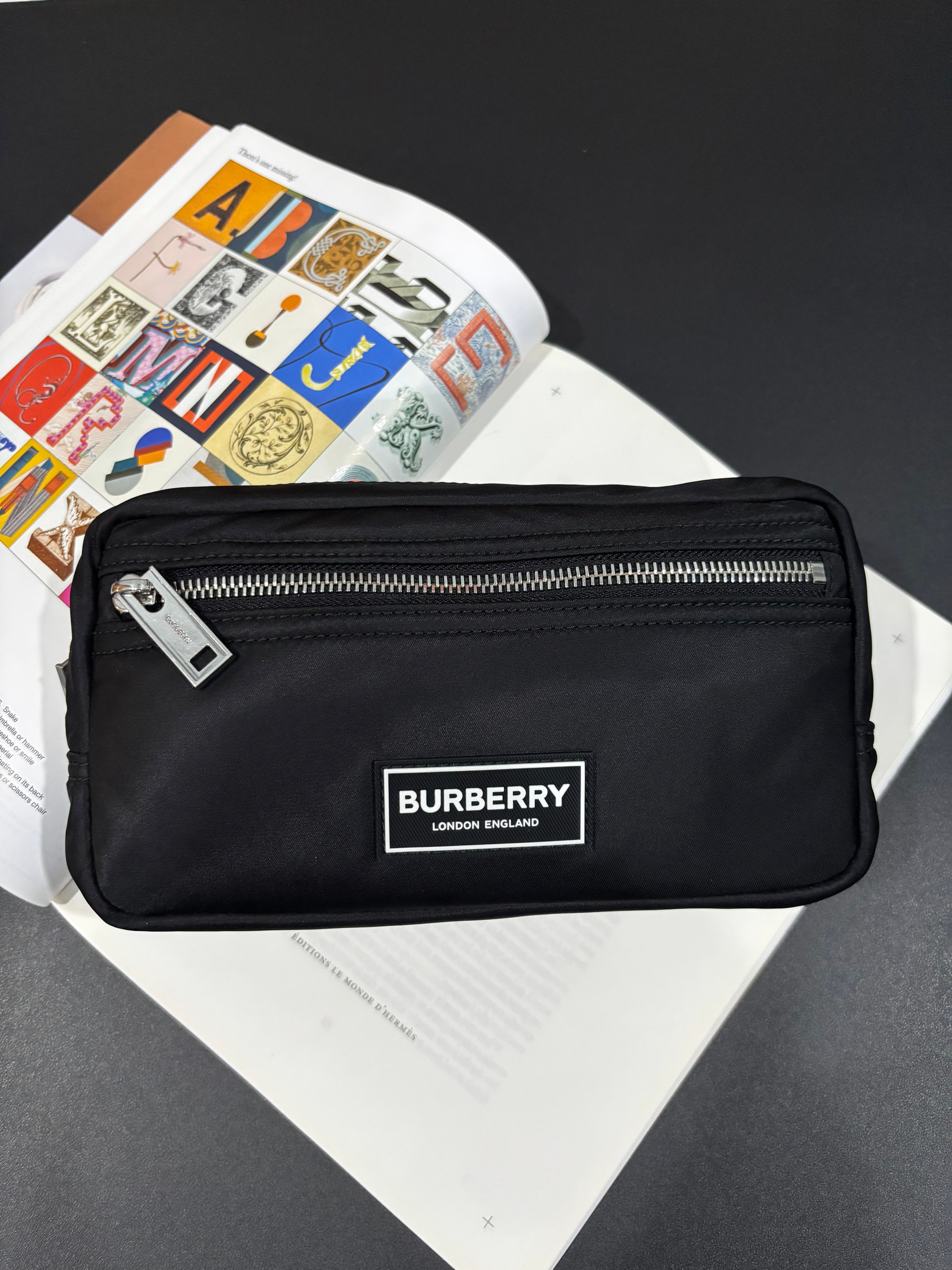 Burberry Small Wilton Nylon Pouch