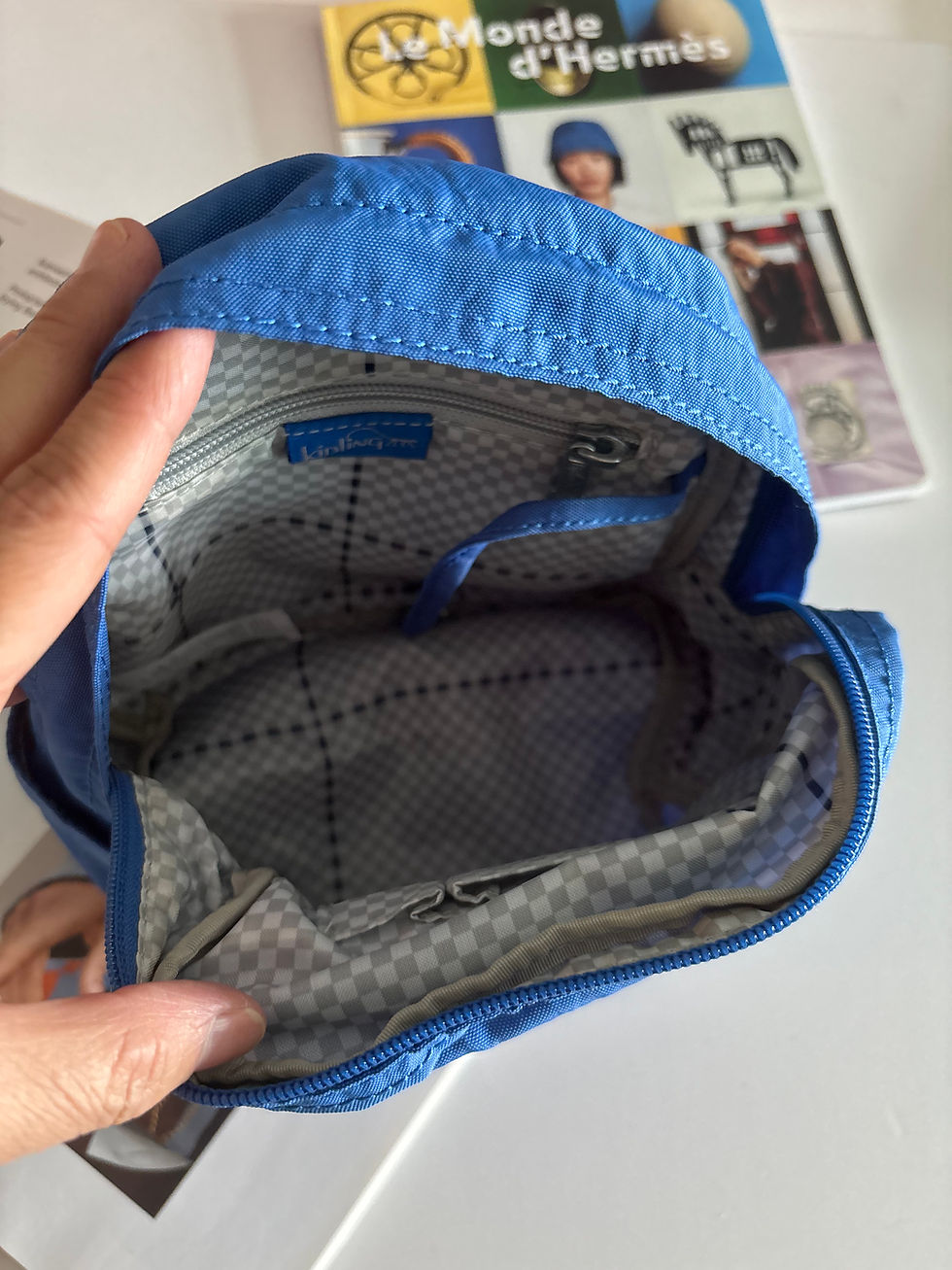 Thumbnail: Kipling Mini Backpack Saxony Blue K12673L02