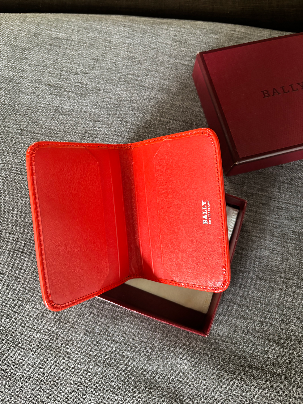Thumbnail: Bally Bolton Leather Card Holder