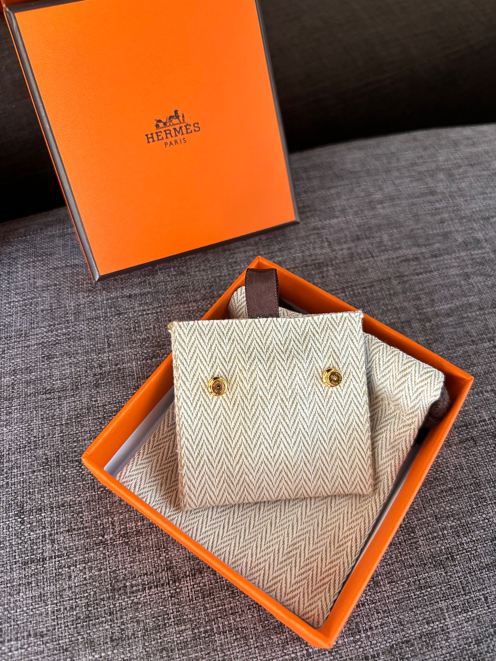 Thumbnail: Hermes Mini Pop H earrings