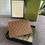 Thumbnail: Gucci 544474 Micro GG Leather Card Case Wallet 