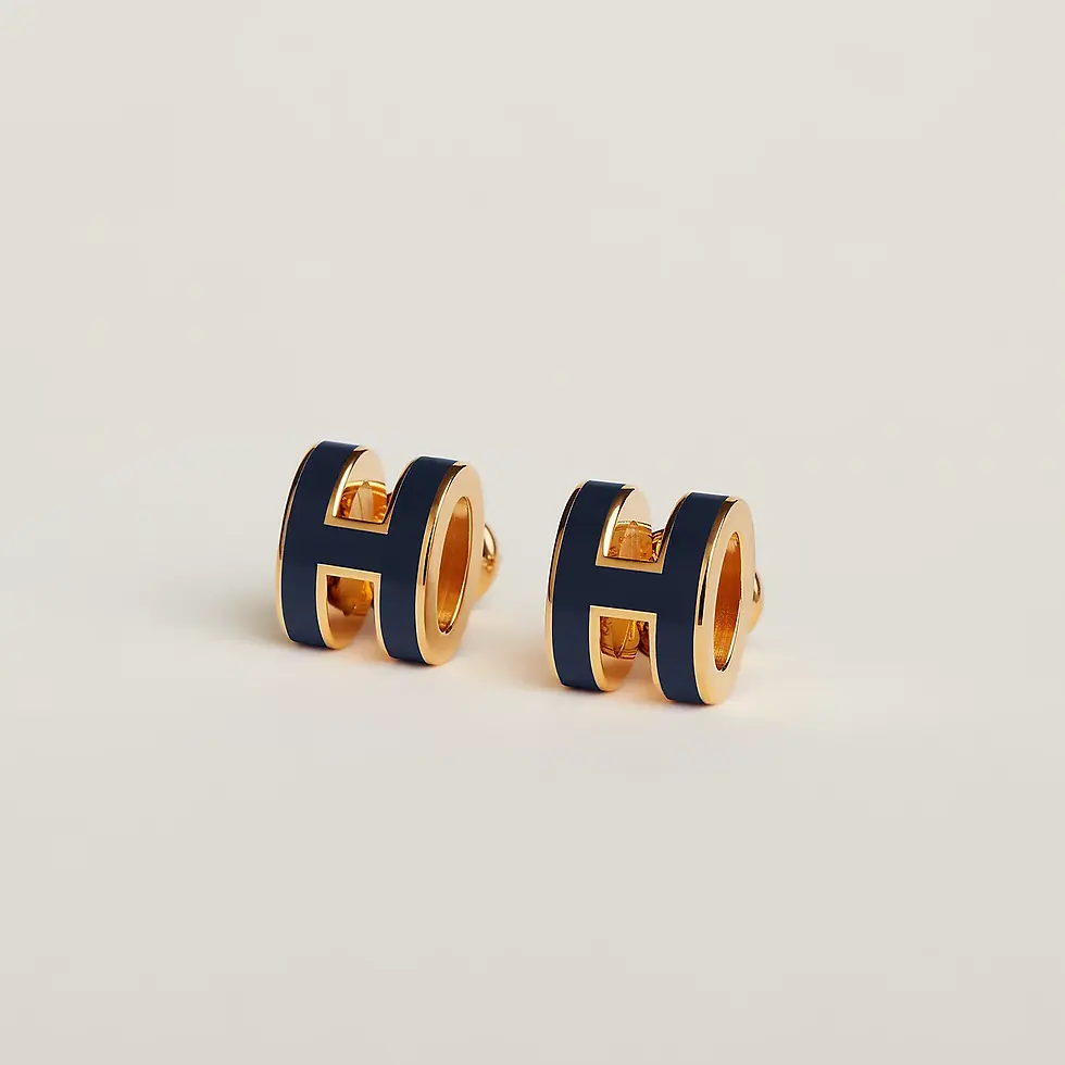 Thumbnail: Hermes Mini Pop H earrings