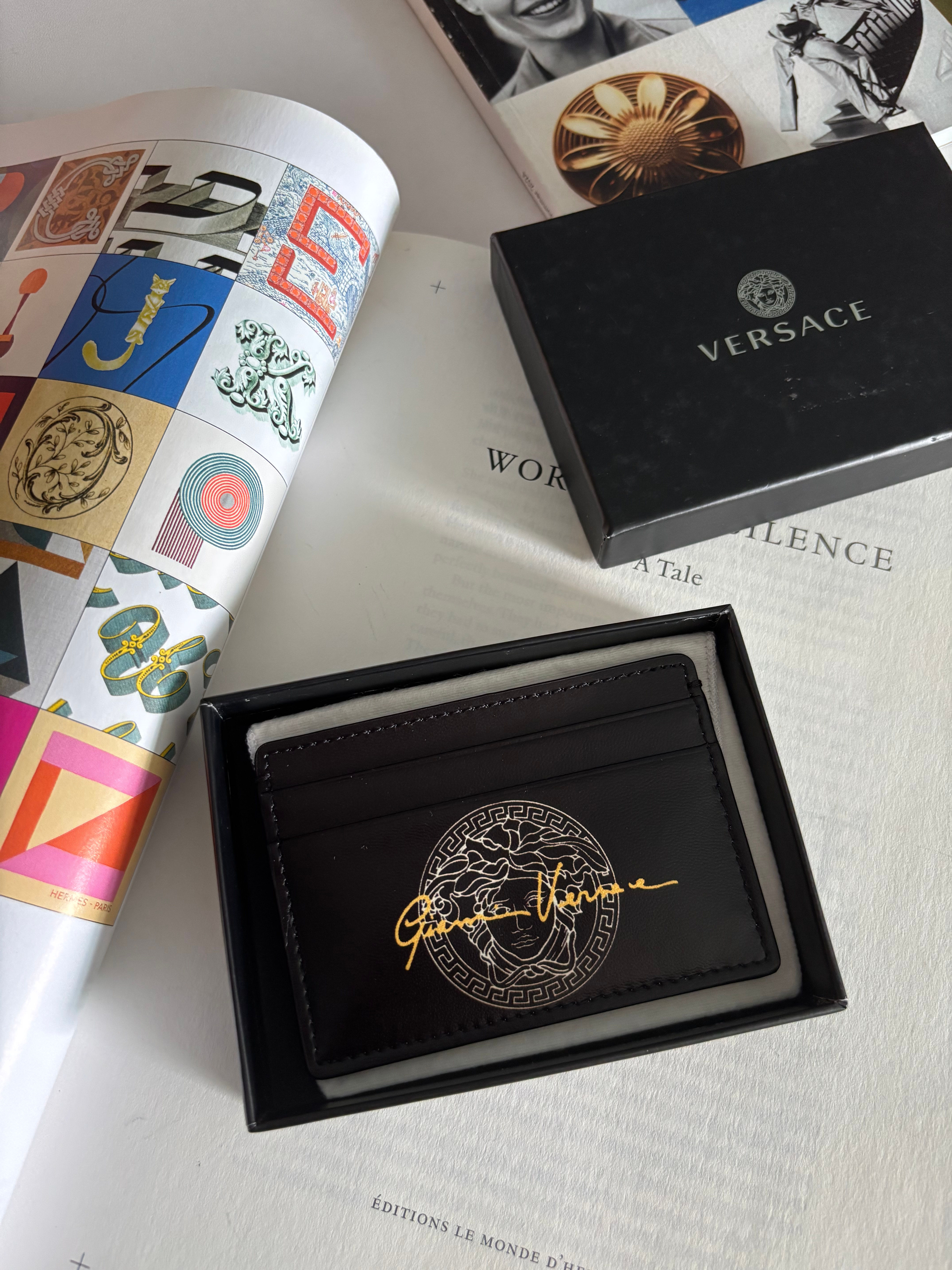 Versace Medusa Printed Card Case