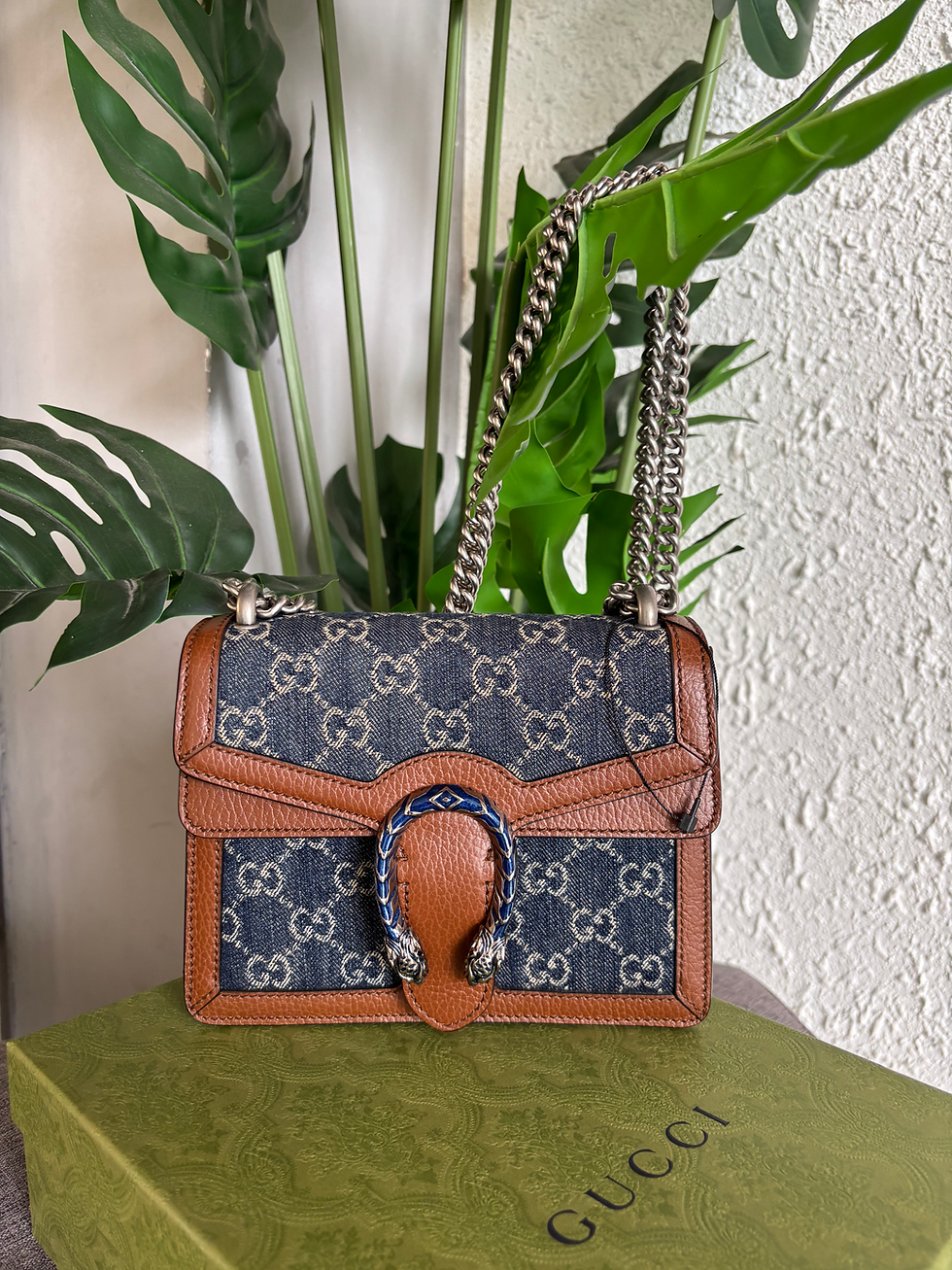 Thumbnail: Gucci Dionysus GG Denim Mini Bag