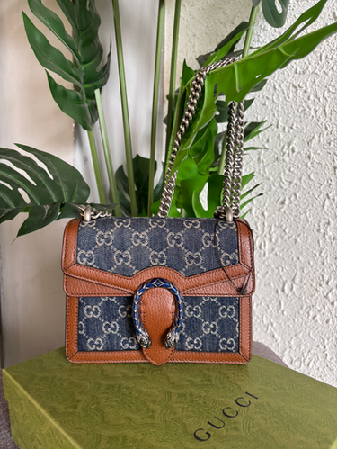 Gucci Dionysus Denim Gucci Dionysus GG Denim Mini Bag Luxury2u - Main Image