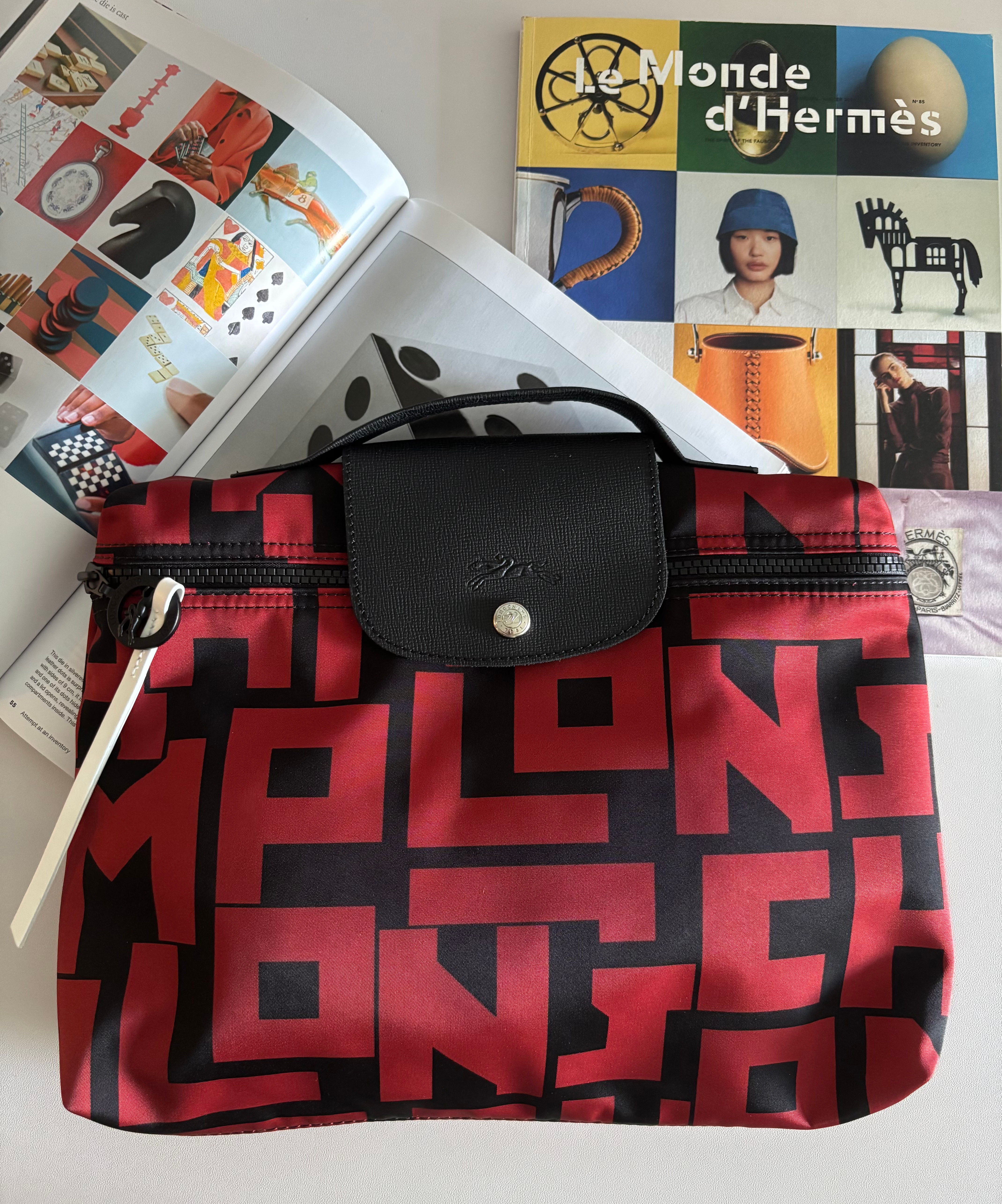 Long Champ Le Pliage LGP Zipped Pouch