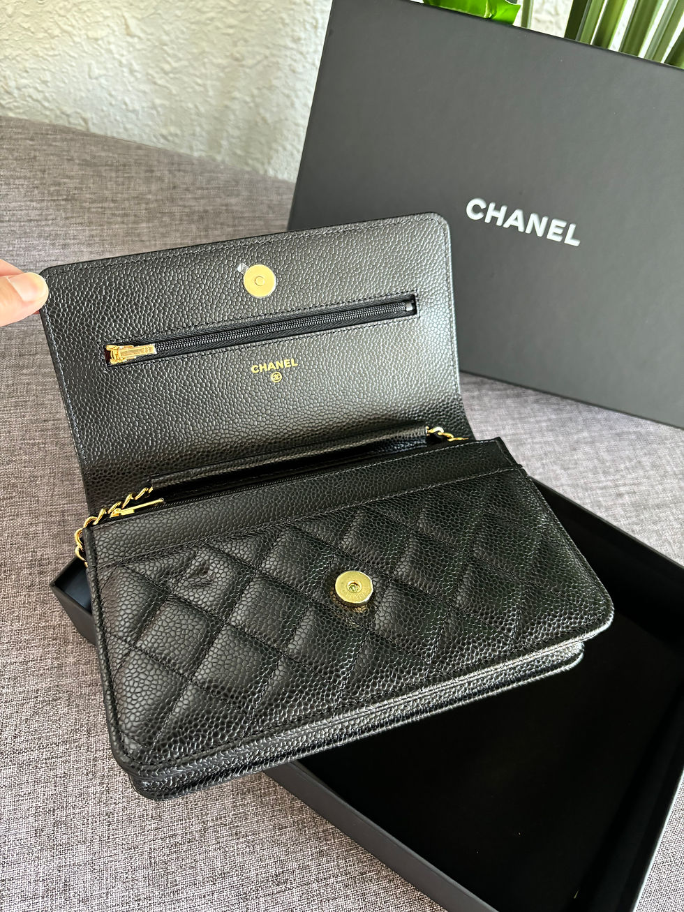 Thumbnail: Chanel Classic Wallet On Chain