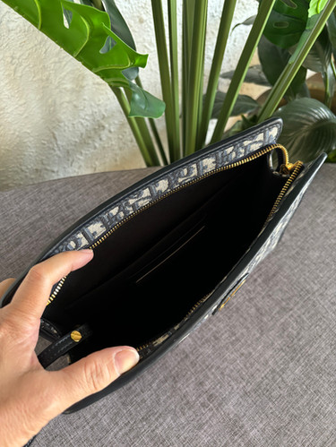 Dior ディオール オブリーク 30 Montaigne ポーチ ユニセックス DIOR 30 MONTAIGNE POUCH | Luxury2u