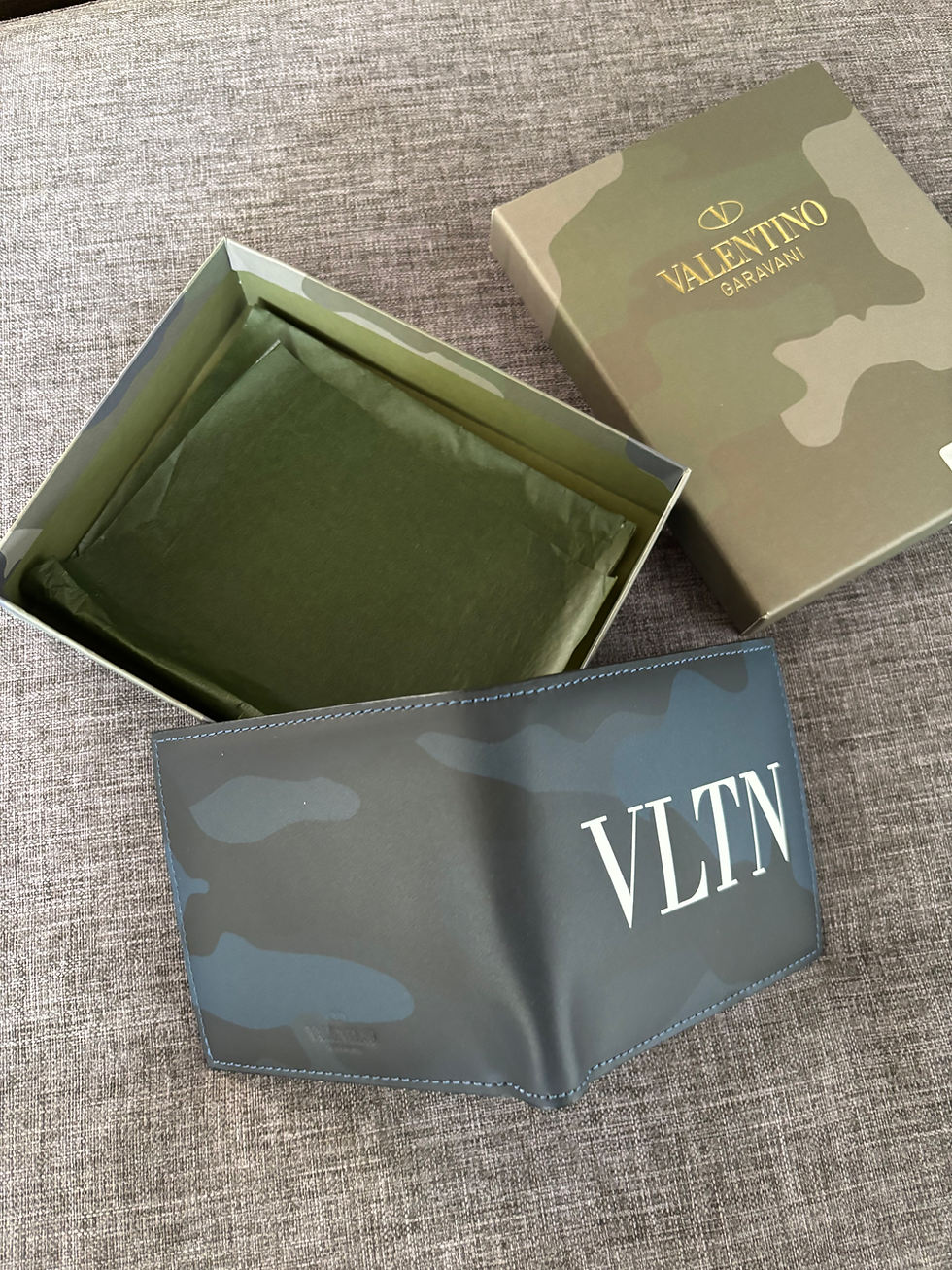 Thumbnail: Valentino Garavani VLTN Camo Marine Men Wallet