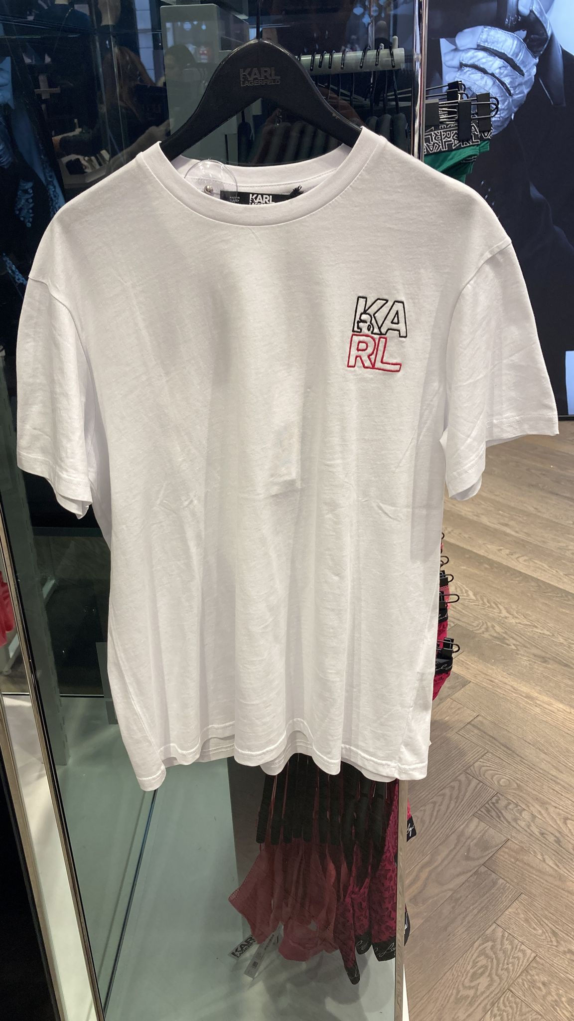 Karl Lagerfeld Block Logo Unisex T Shirt