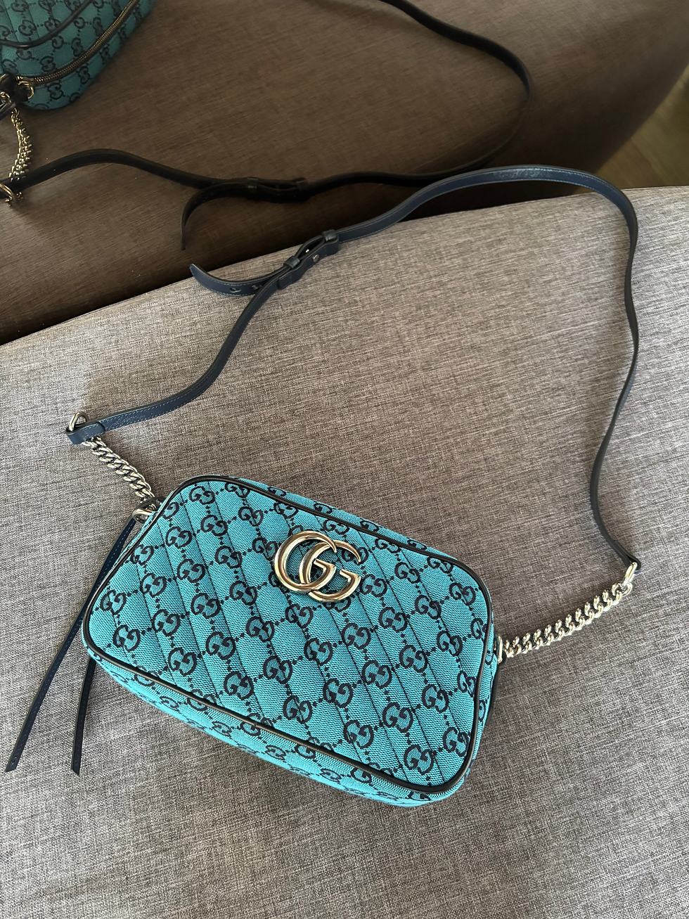 Thumbnail: Gucci Marmont Small Shoulder Bag 449632