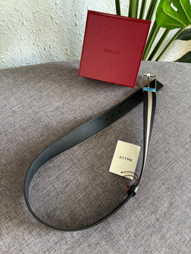 Bally Tamer Leather Adjustable Reversible 35mm Belt Luxury2u