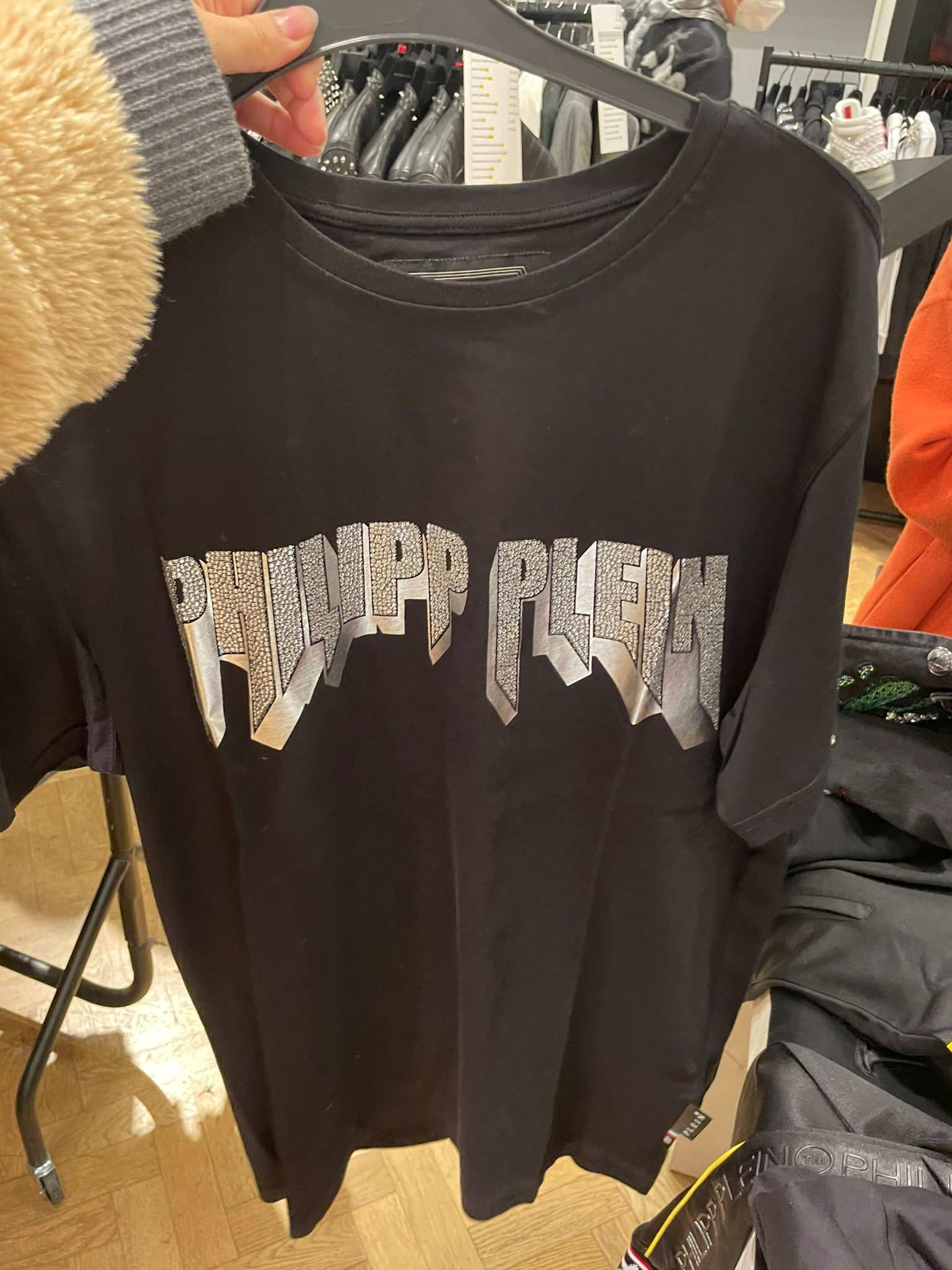 Philipp Plein T Shirt Round Neck SS Crystal Skull