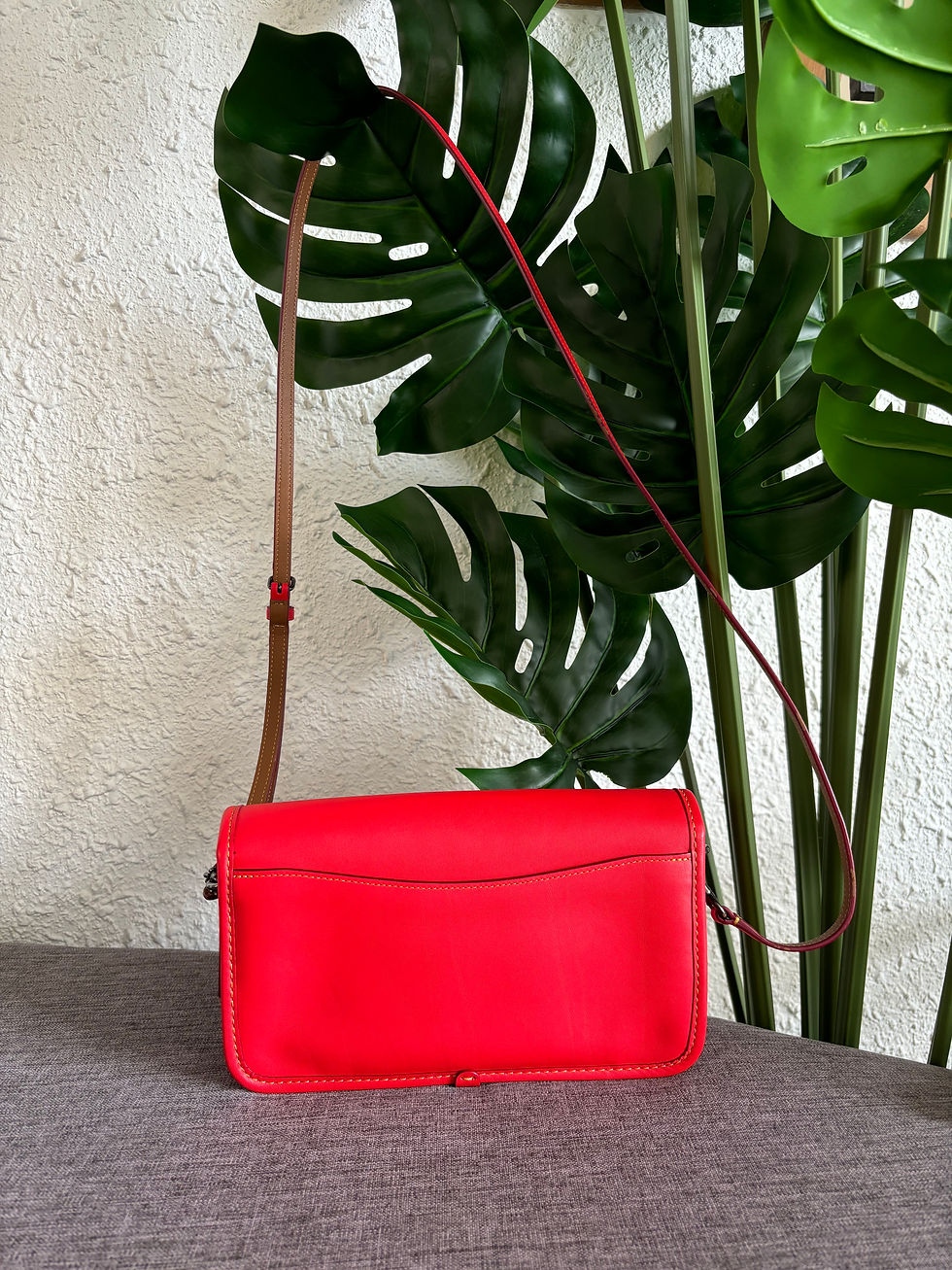 Thumbnail: COACH PENNY CROSSBODY IN GLOVE CALF LEATHER WITH MICKEY COACH F59374