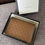 Thumbnail: Gucci 544474 Micro GG Leather Card Case Wallet 