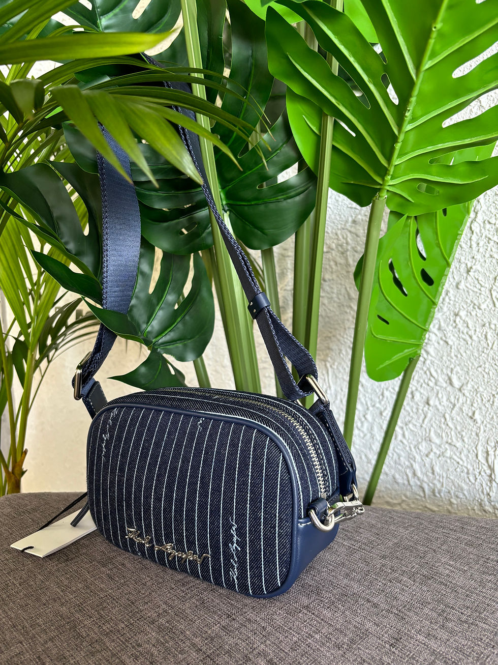 Thumbnail: Karl Lagerfeld Denim Camera Bag