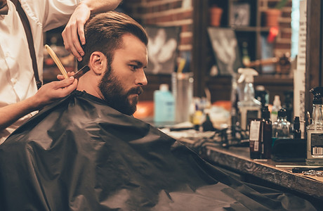 Obtenir un homme Haircut