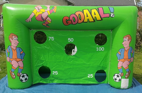 Cage de foot gonflable isère