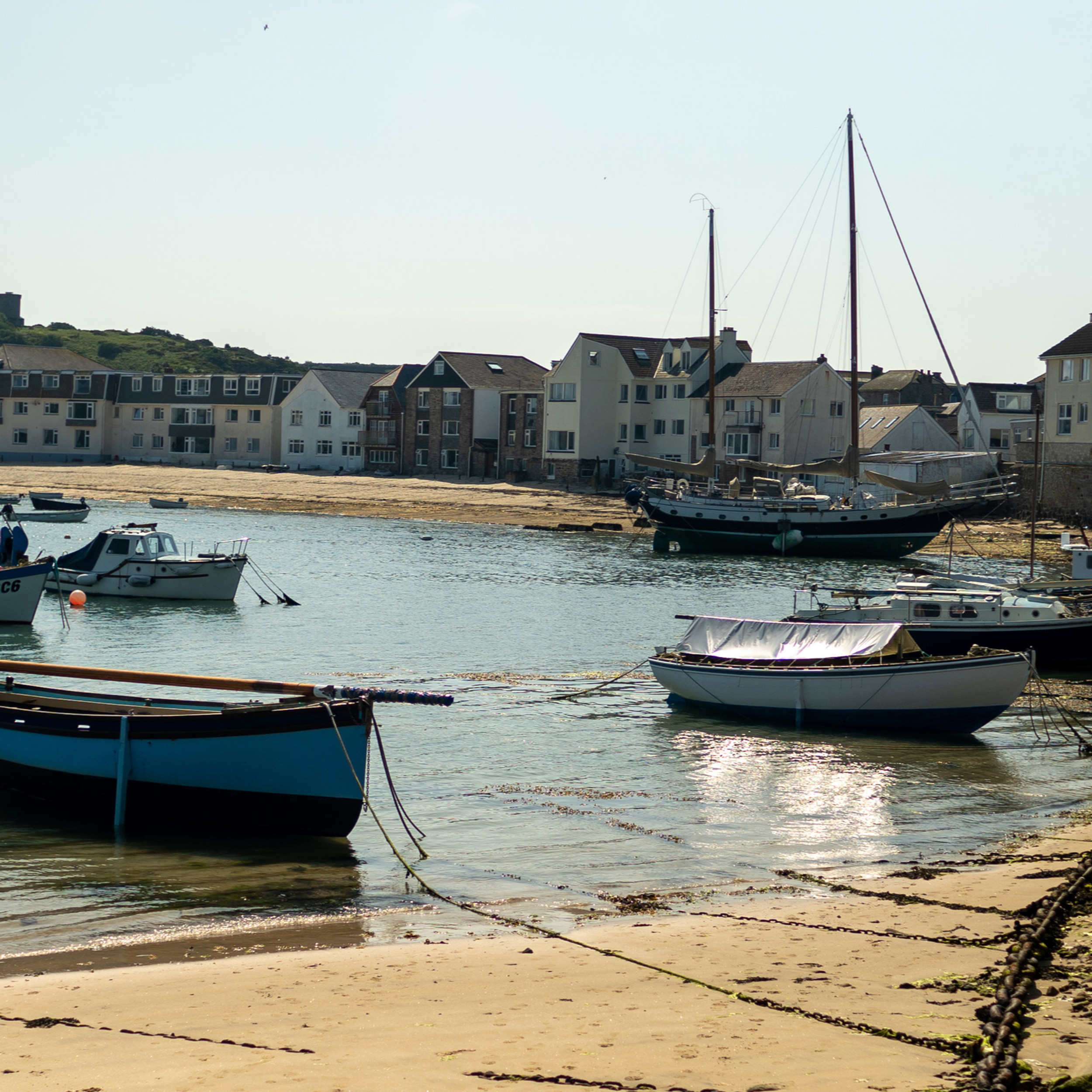Hugh Town › North-west: Town Beach - Isles of Scilly Freight