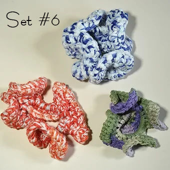 Thumbnail: "Con Art" Scrunchies - Sets of 3