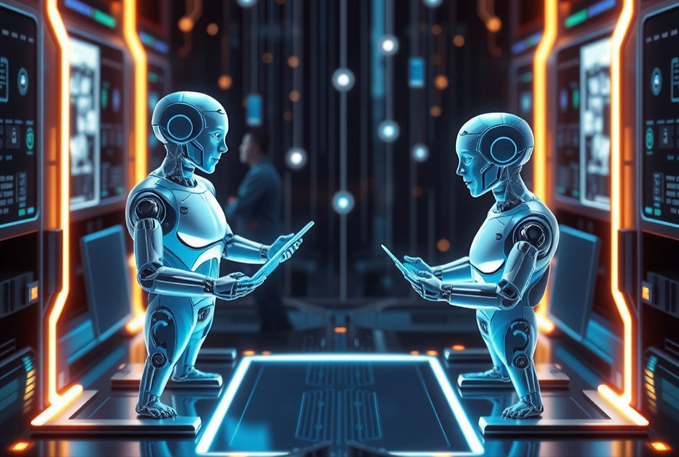 AI agents interacting for commerce