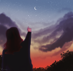 " Espoir dans le ciel "