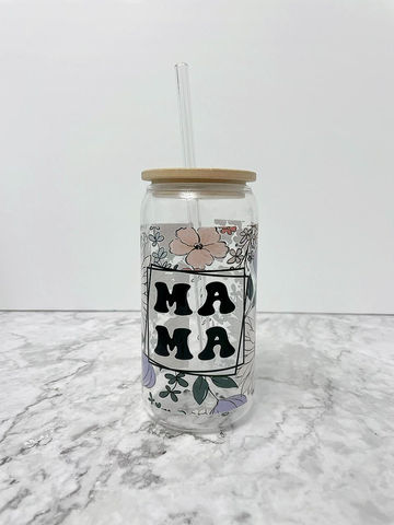 Thumbnail: Mama glass tumbler 