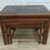 Thumbnail: Mid century teak and smoked glass nest of 3 tables 
