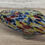 Thumbnail: Mid century shoal of 3 hand blown Murano style glass fish 