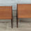 Thumbnail: Mid Century teak nest of 2 tables