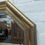 Thumbnail: Giltwood hexagonal wall mirror