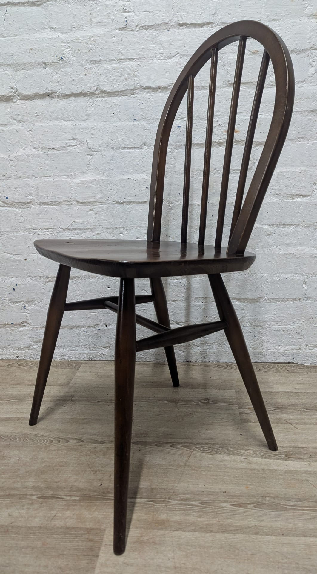 Ercol 400 Windsor dining chair dark finish 