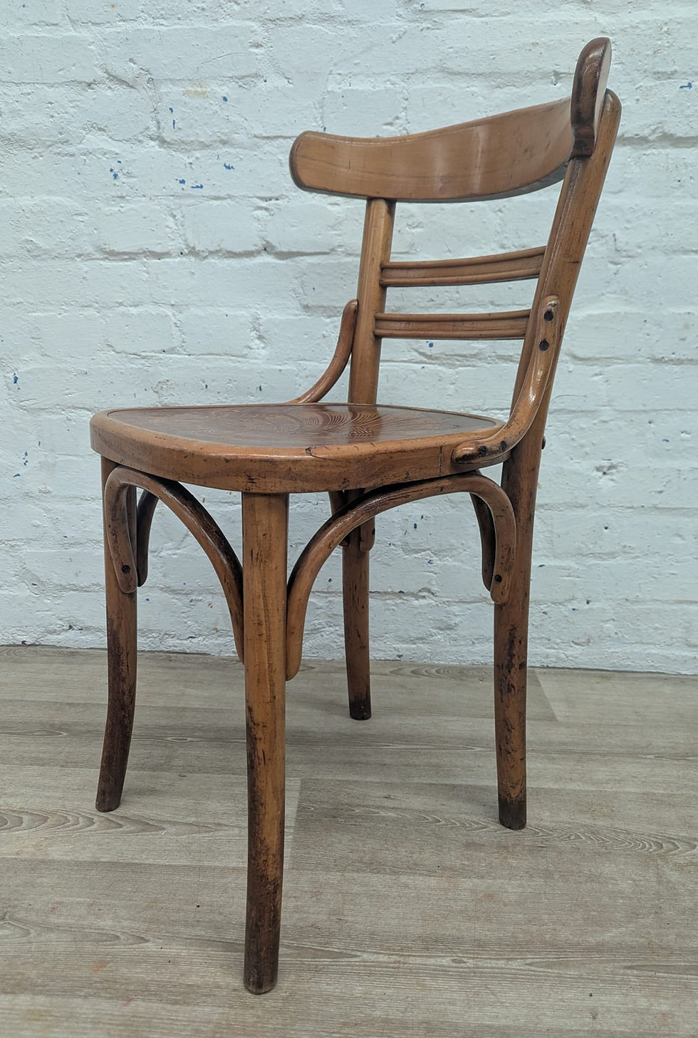 Thumbnail: Early 20th century bentwood thonet style bistro chair